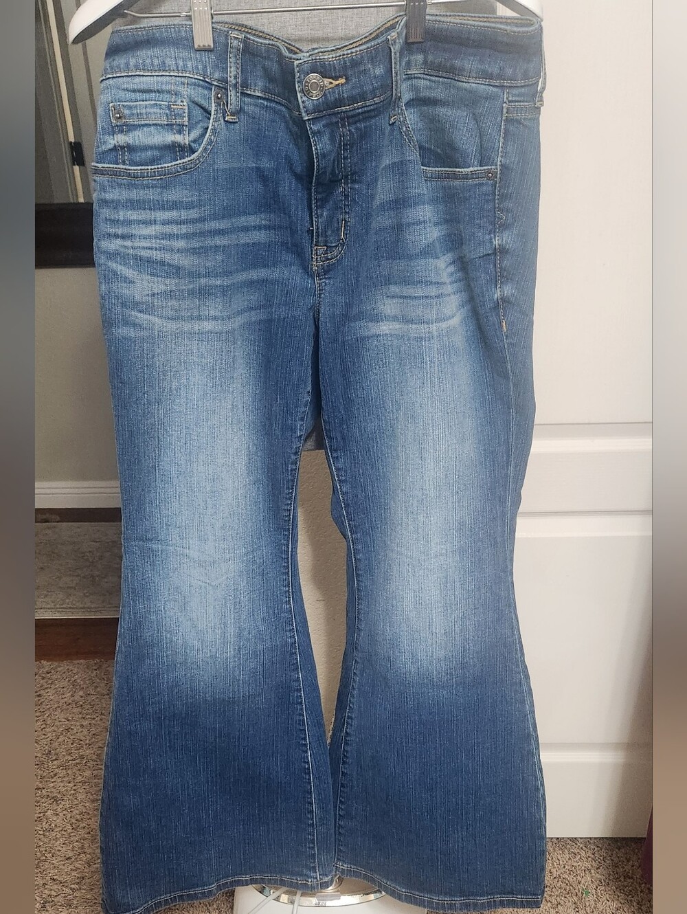 Torrid Perfect Super Flare Vintage Stretch Jeans Size 12S EUC
